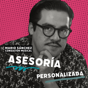 Fotografía promocional de asesoría personalizada para músicos, con Mario Sánchez